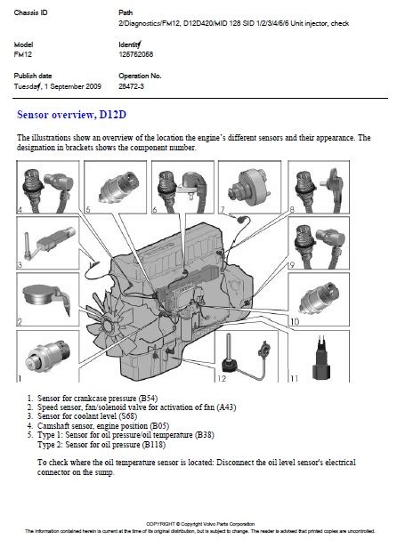 Volvo Truck Engine Diagram / Volvo D12 Wiring Schematic Wiring Diagram Power Multi Power Multi ...