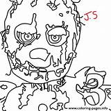 Fnaf Coloring Pages Golden Freddy At GetColoringscom  Free Printable sketch template