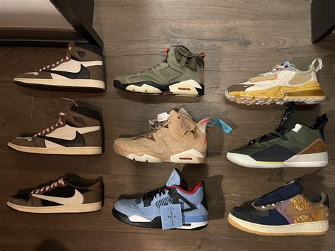 Travis Scott collection….so far : r/Sneakers