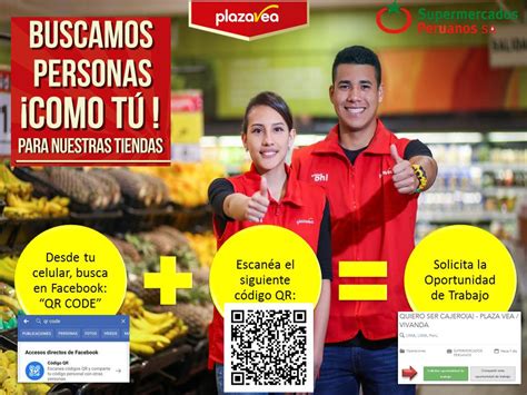 Nuevas oportunidades de empleo: Cajeros(as) Part Time - Plaza Vea Lima Este en Supermercados ...