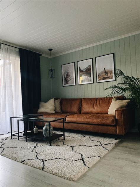 Green livingroom | Green walls living room, Green living room decor, Sage living room