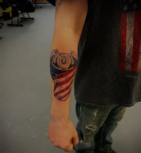 77 American Flag Tattoo Ideas To Show Your Patriotism