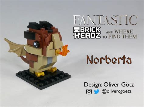 LEGO MOC Fantastic BrickHeadz and Where to Find Them: Norberta the ...