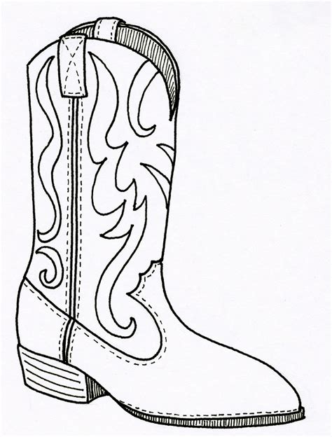 Clip art of Cowboy Boot free image download