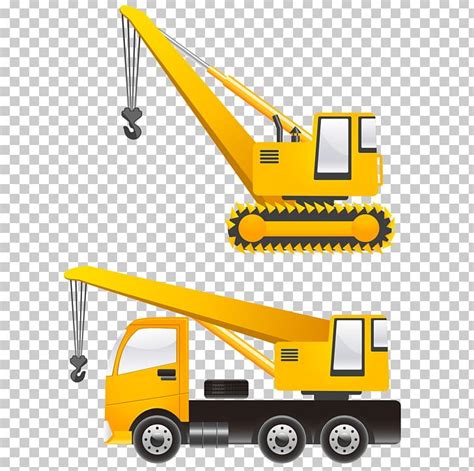 Crane Cartoon Heavy Equipment PNG, Clipart, Architectural Engineering, Area, Construction Crane ...