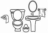 Toilet Coloring Page  JennailLutz sketch template