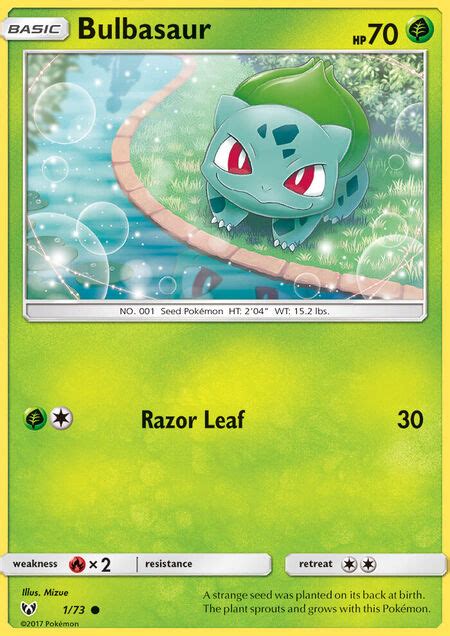 Bulbasaur (SLG 1) - Shining Legends 1 - Card - TCG ONE