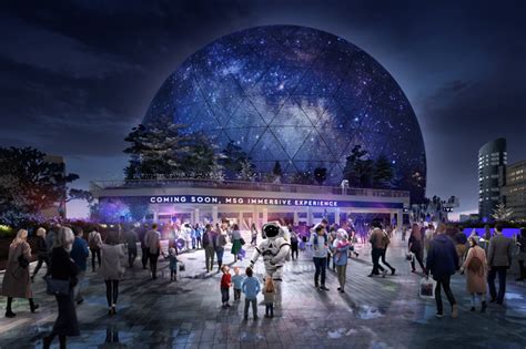 london's proposed MSG sphere is clad in a skin of triangulated LED panels