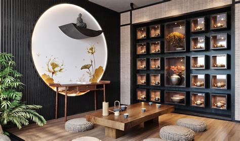 Tea Room Interior Design | Indochine