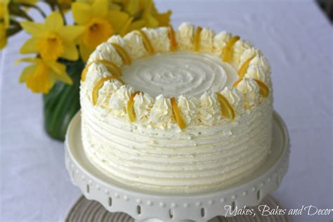 Lemon Drizzle Layer Cake - Makes, Bakes and Decor