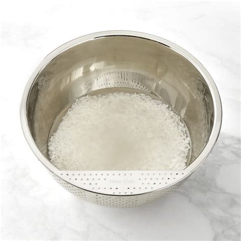 Stainless-Steel Rice Colander | Williams Sonoma