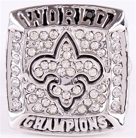 Drew Brees Saints High Quality Replica 2009 Super Bowl XLIV Championship Ring | Pristine Auction