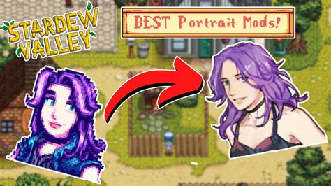 The BEST Stardew Valley Portrait Mods - YouTube