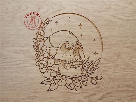 Floral Skull Svg Instant Download - Etsy