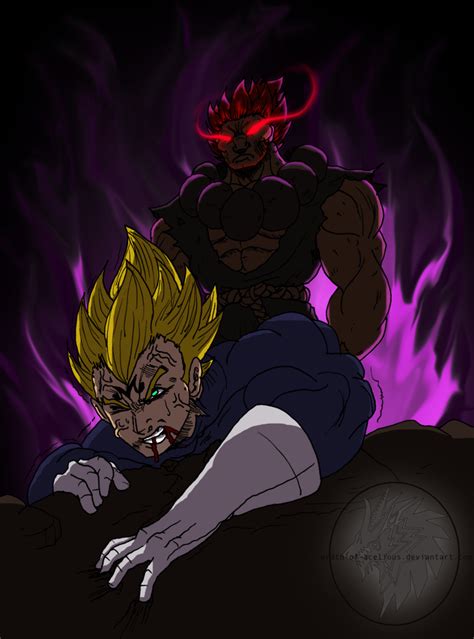 Akuma vs Vegeta | Rape Face | Know Your Meme