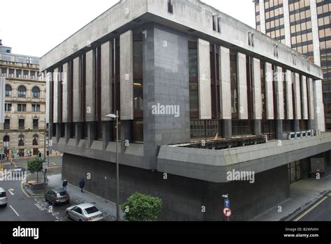 The former Bank of England bullion vault in Manchester, now home to secure data storage Stock ...