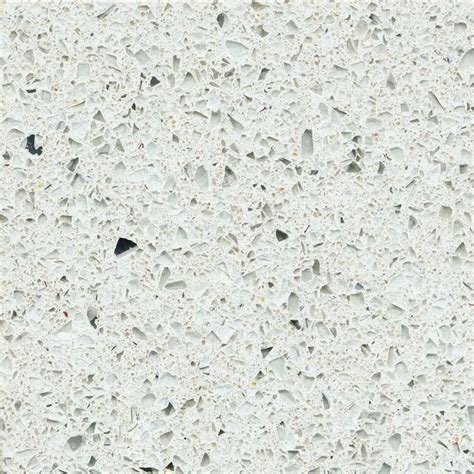 Silestone Stellar Snow Quartz Kitchen Countertop Sample Lowes.com ...