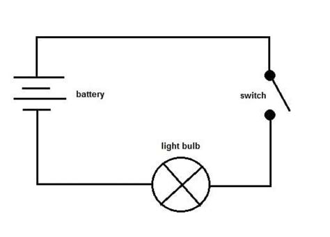 Diagram Of Open Electric Circuit