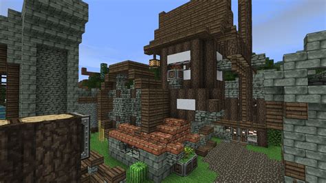 A Steampunk town Minecraft Map