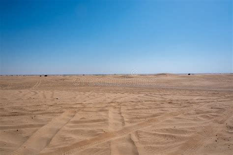 Al Qudra Empty Quarter Seamless Desert Sahara in Dubai UAE Middle East Stock Image - Image of ...