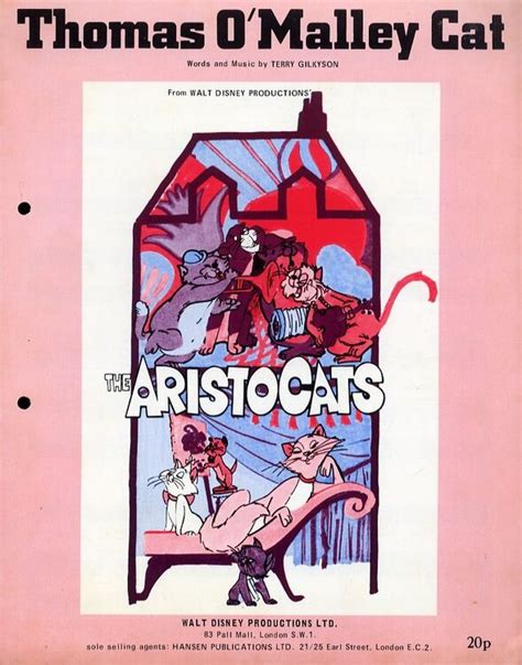 Thomas O'Malley Cat - Song from Walt Disney Productions' "The Aristocats" only £12.00