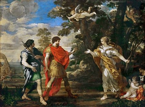 Pietro da Cortona (1596-1669) -- Venus, Hunting, appears to Aeneas — Part 2 Louvre