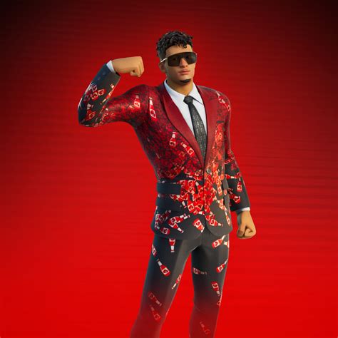 Fortnite Mahomes Saucy Style Skin - PNG, Styles, Pictures