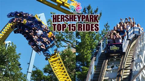 Top 15 Rides at Hersheypark - YouTube