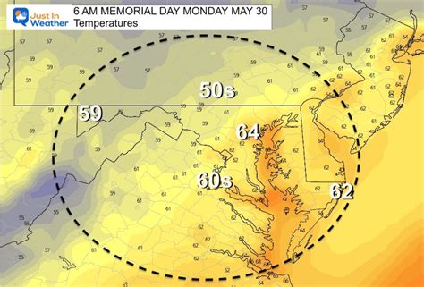 May 29 Weather Pleasant Today Then Heat Wave Begins On Memorial Day - Just In Weather