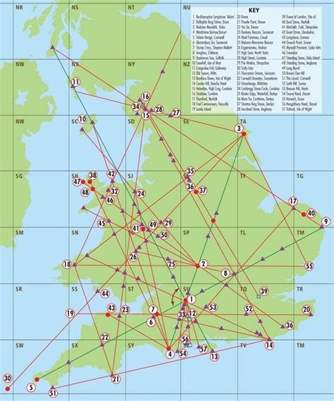 Sage Advice: Ley Lines | Ley lines, Map, Lay lines