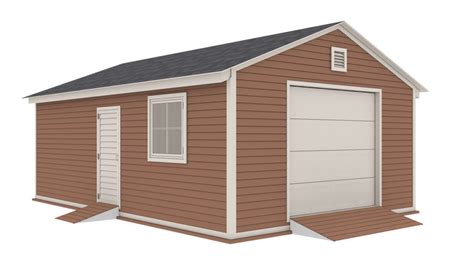 16x24 Garage Shed Plan - Shedplans.org