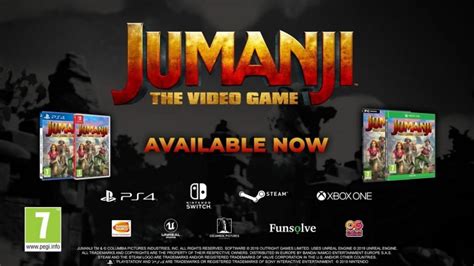 Jumanji: The Video Game, based on Sony Pictures film franchise – GameCut.com – Video Game News