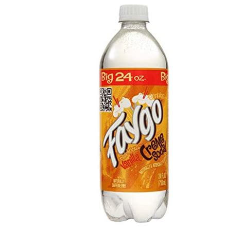 Faygo Cream Soda 16 oz Bottle