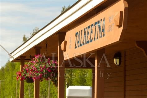 Talkeetna Train Station - Alaska Photography