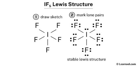 IF5 Lewis structure - Learnool