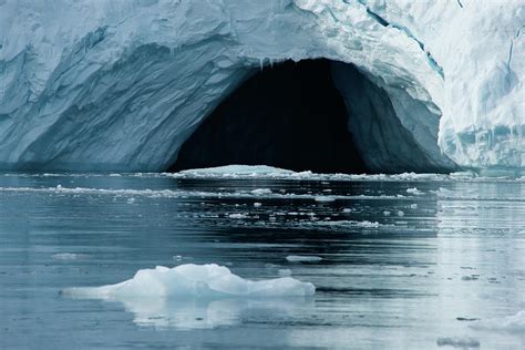 Close-up of cave in Arctic ice cliff Photograph by Ndp - Fine Art America