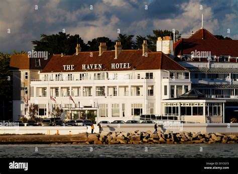 The Haven Hotel, Sandbanks, Poole Harbour, Dorset, England Stock Photo - Alamy