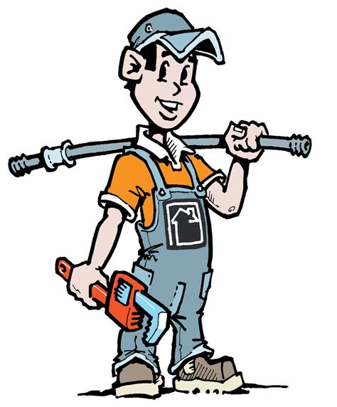 Plumber clipart clipart professional, Plumber professional Transparent ...