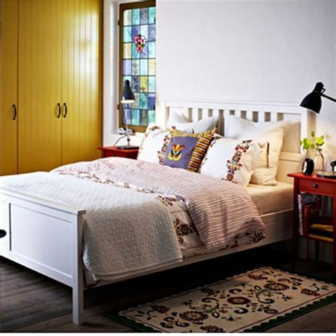 Ikea Hemnes Full Bed Frame White Wood - Walmart.com - Walmart.com