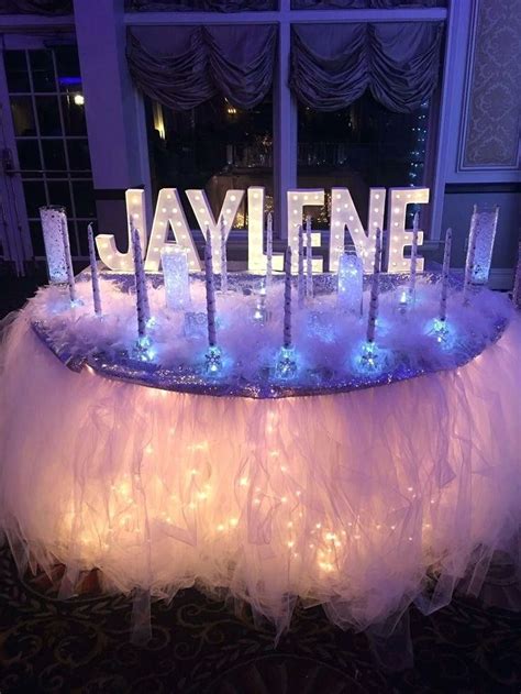 Pin by Leonimartinez on Sweet Sixteen | Sweet 16 party decorations, Wonderland sweet 16, Sweet ...