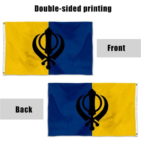 Khalistan Flag Banner