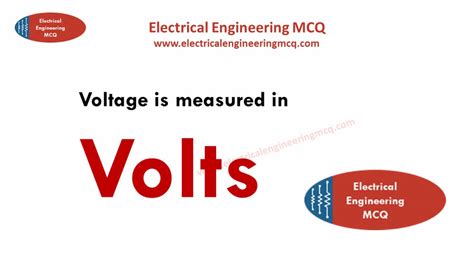 Voltage is measured in - Basic Electrical Engineering MCQ#36 ...