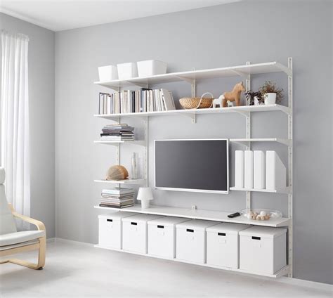 White Ikea Shelves - 63% OFF - IKEA IKEA White Shelving Unit with Drawers / Storage : See more ...