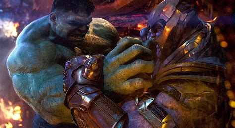 Revelan arte conceptual de la revancha entre Thanos y Hulk en Endgame