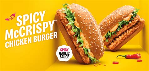 Spicy McCrispy™️ Chicken®️ Burger | McDonald's Malaysia