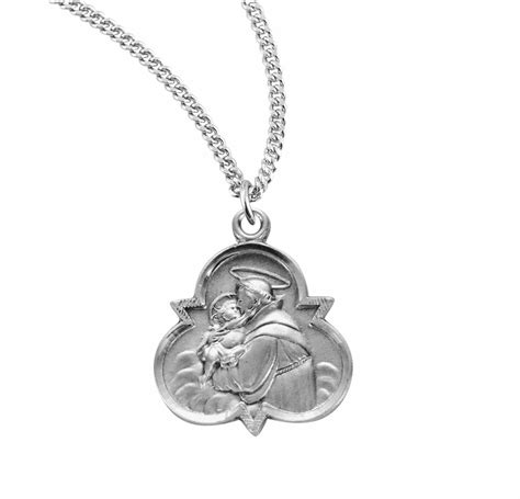 Saint Anthony Sterling Silver Medal - Buy Religious Catholic Store