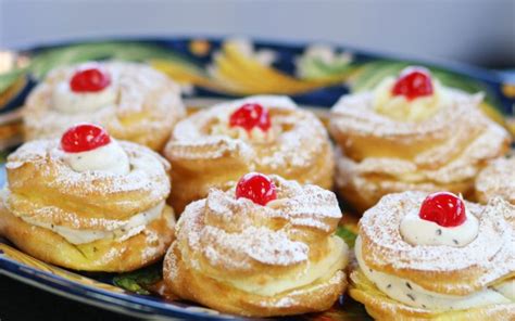 St. Joseph’s Day Cakes (and Recipe) | Altomontes | Zeppole recipe, Desserts, St joseph pastry