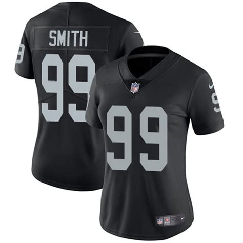 Nike Raiders 99 Aldon Smith Black Women Vapor Untouchable Limited Jersey