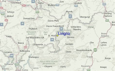 Livigno Ski Resort Guide, Location Map & Livigno ski holiday accommodation