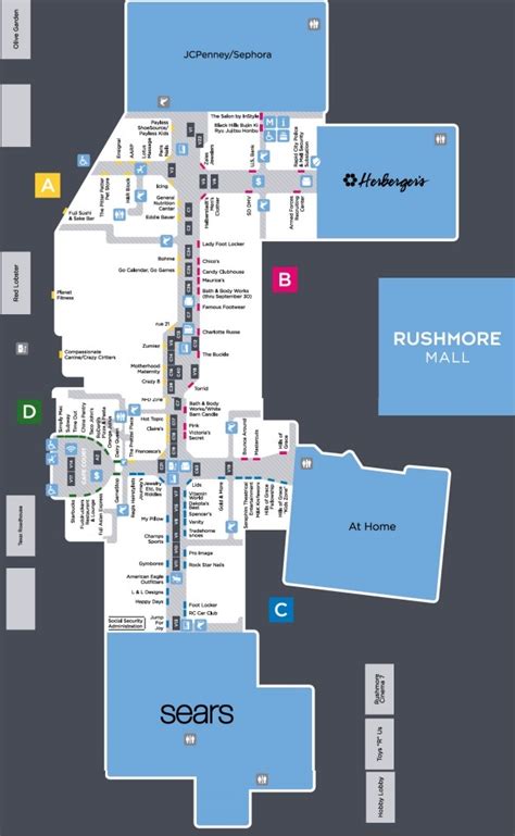 Rushmore Mall (110 stores) - shopping in Rapid City, South Dakota SD ...